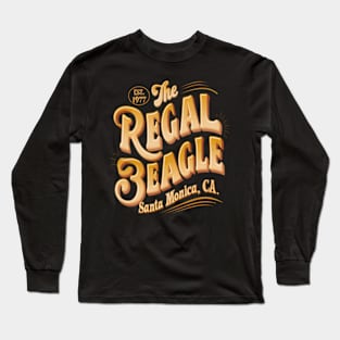 distressed regale Santa Monica, Ca est 1977 Long Sleeve T-Shirt